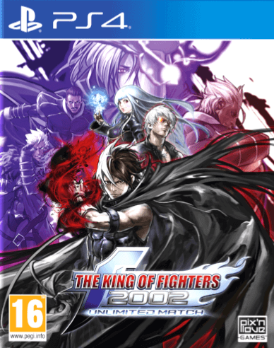 King of Fighters 2002 Unlimited Match box art for Playstation 4